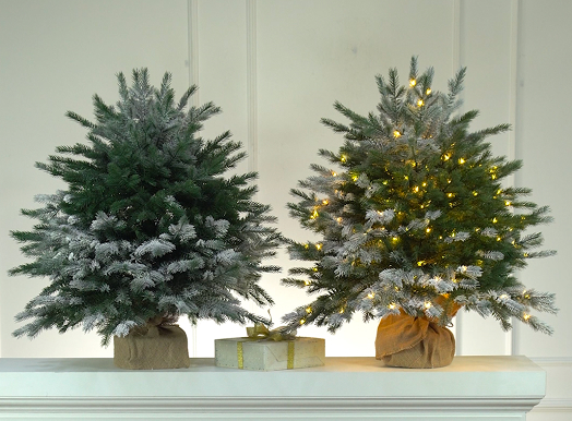 Ель искусственная Феерия настольная иней 