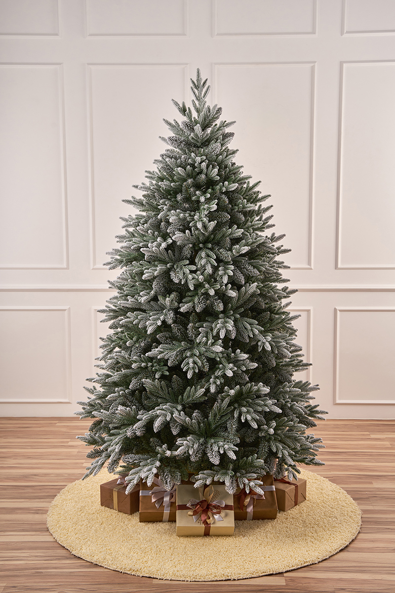 Ель искусственная премиум заснеженная Валдайская