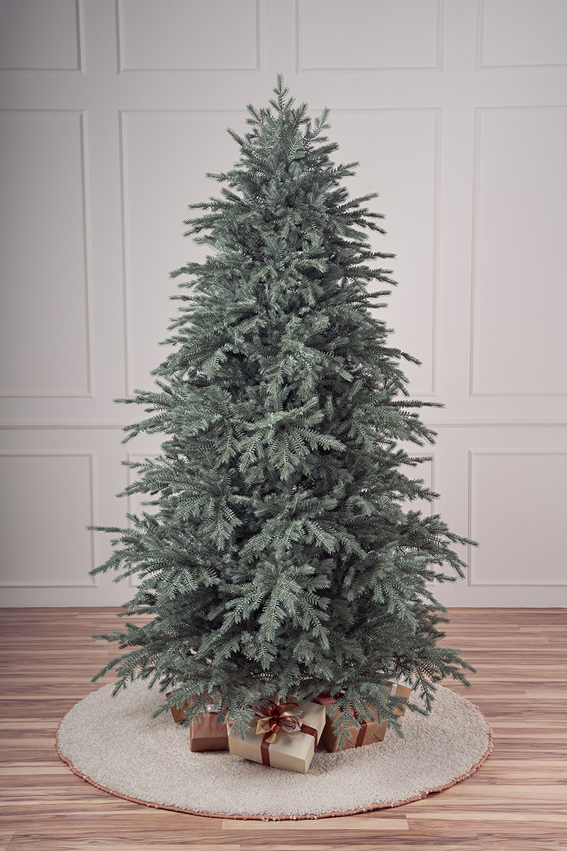 Ель искусственная литая Мурманская голубая