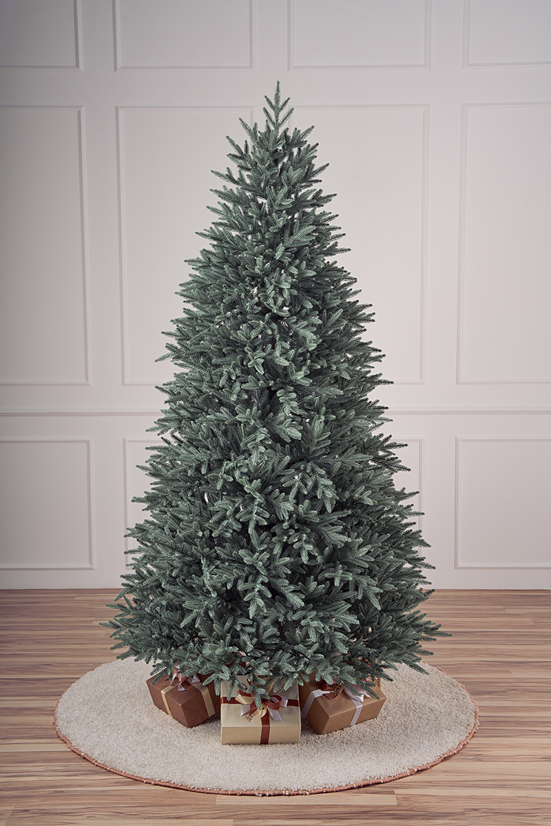 Ель искусственная литая Испанская голубая