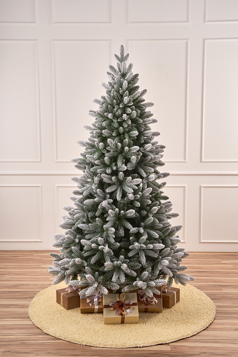 Ель искусственная премиум заснеженная Вологодская