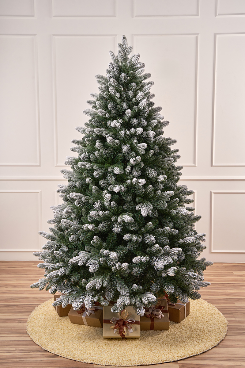 Ель искусственная премиум заснеженная Омская