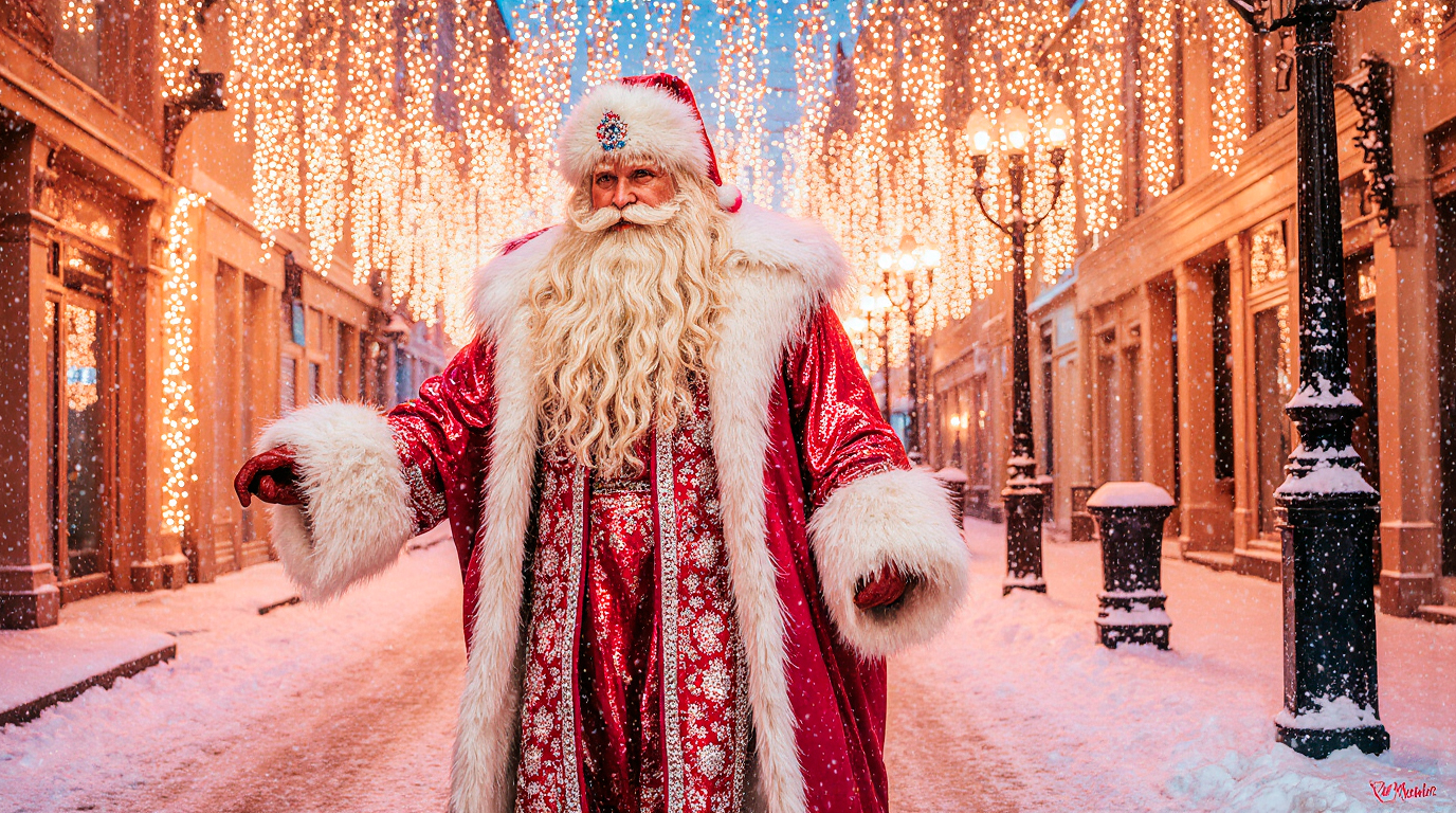 Дед Мороз на Красной площади