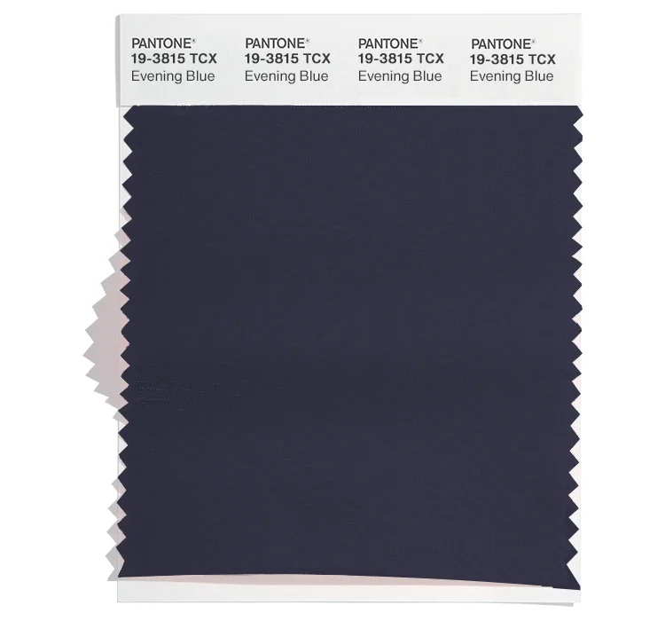 PANTONE 19-3815 Evening Blue