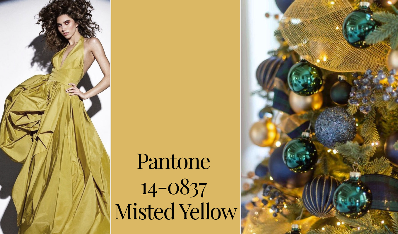 PANTONE 14-0837 Misted Yellow