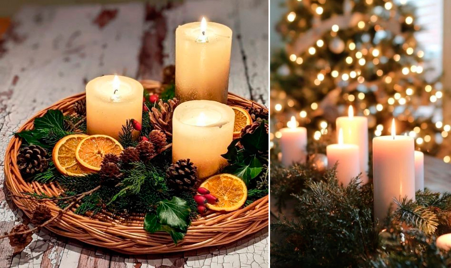Чем пахнет новый год: Свечи