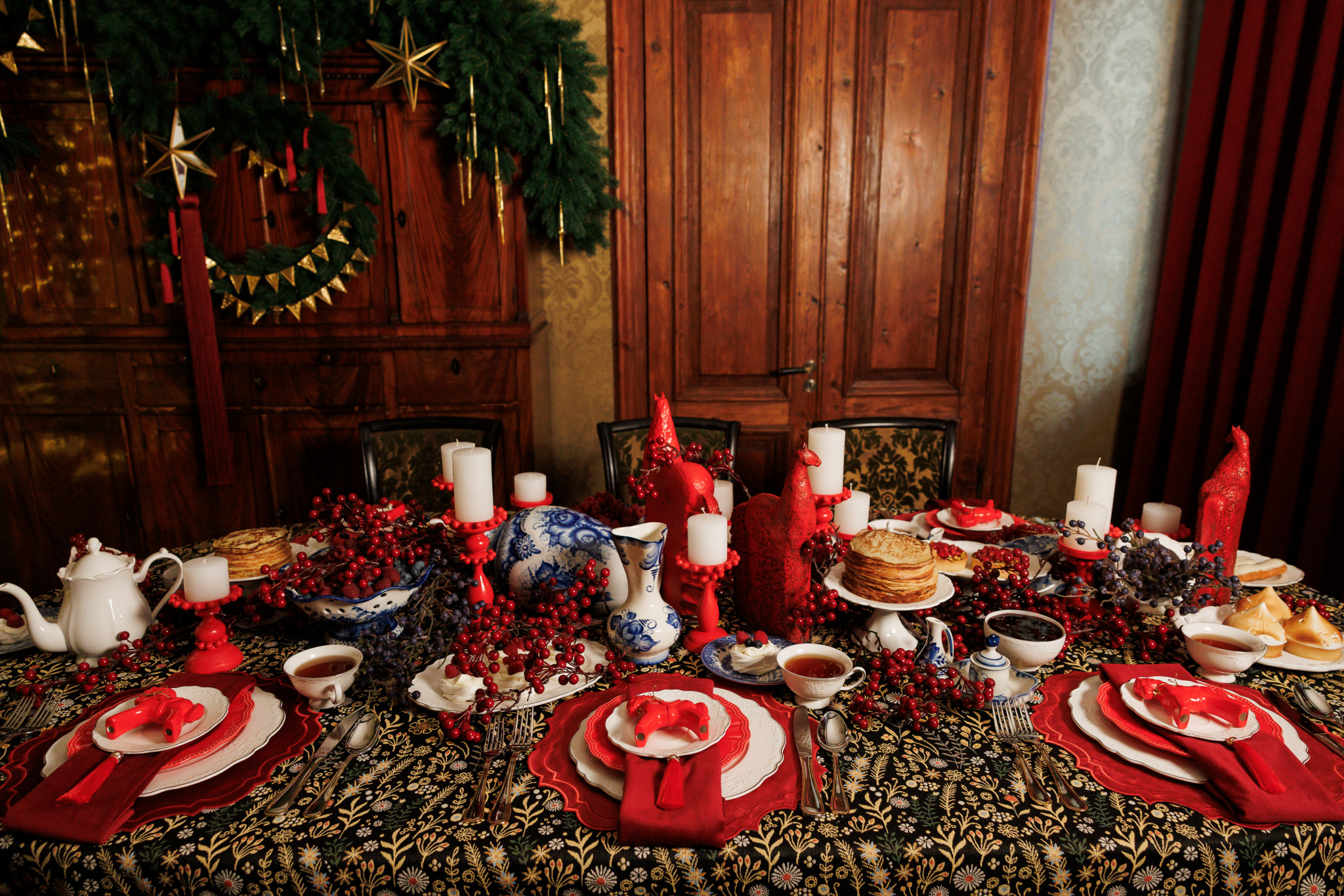 Масленица и зимний интерьер с Max Christmas