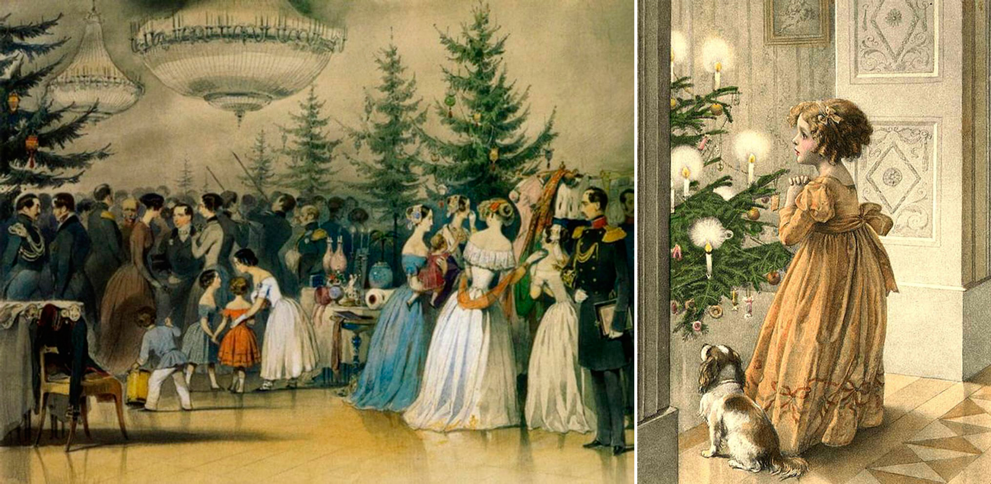 Рождественские традиции в царской семье