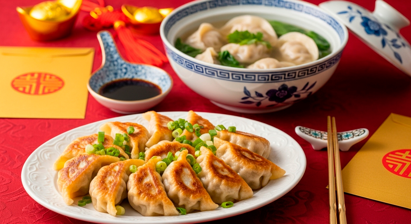 Китайский новый год: Пельмени цзяоцзы Китайский новый год: Пельмени цзяоцзы