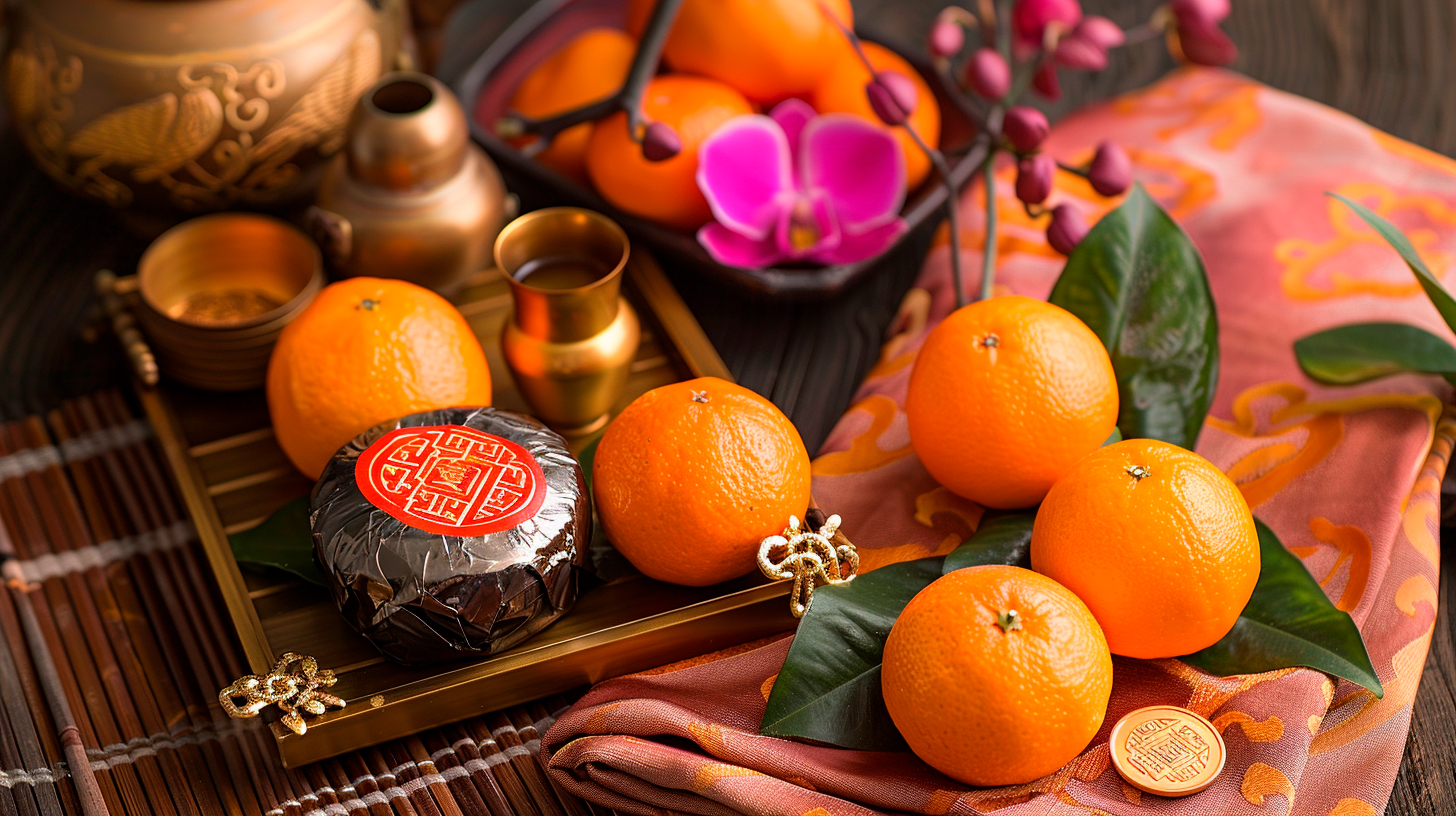 Китайский новый год: новогодний стол Китайский новый год: новогодний стол