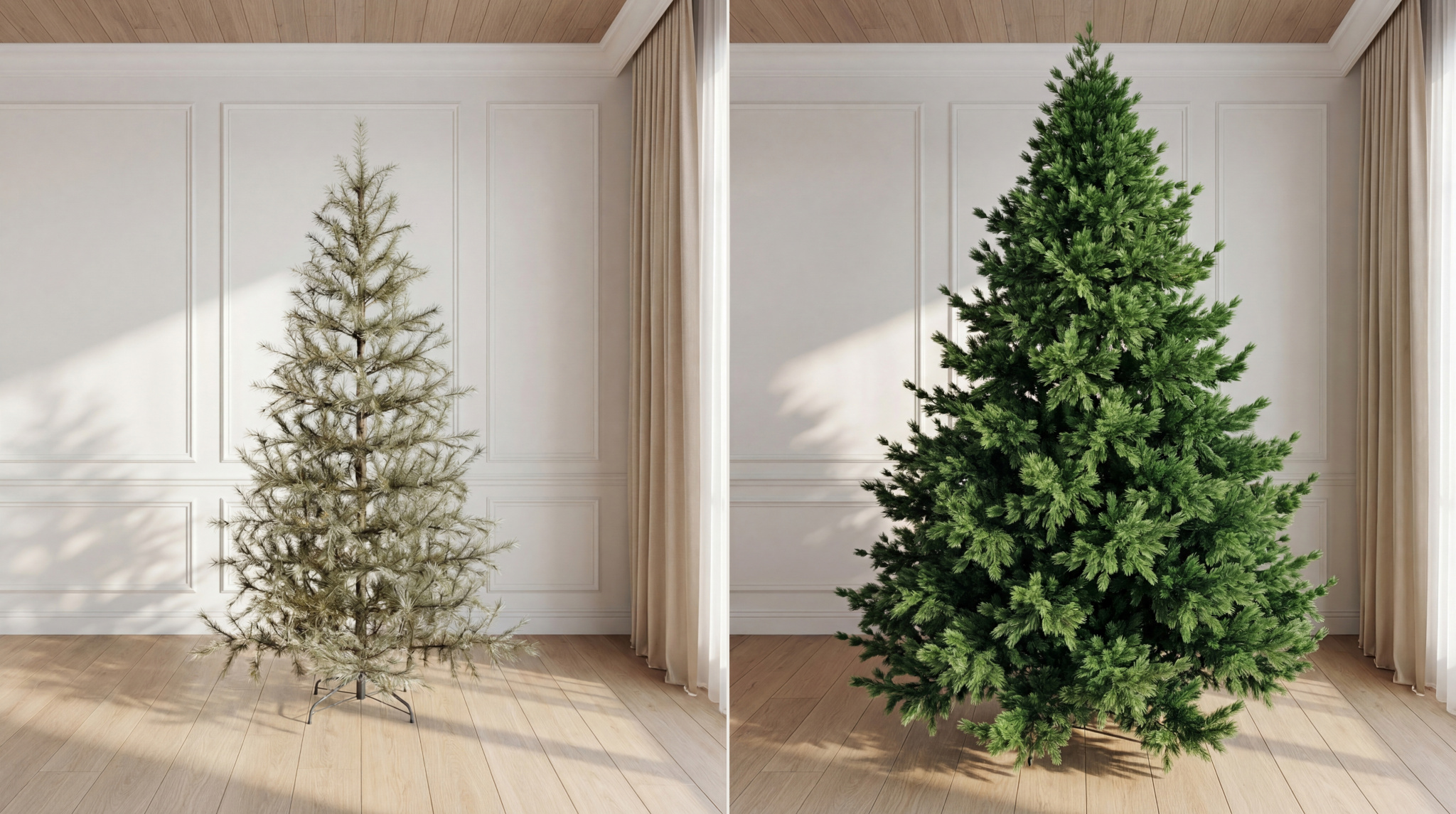 Когда стоит заменить искусственную ёлку