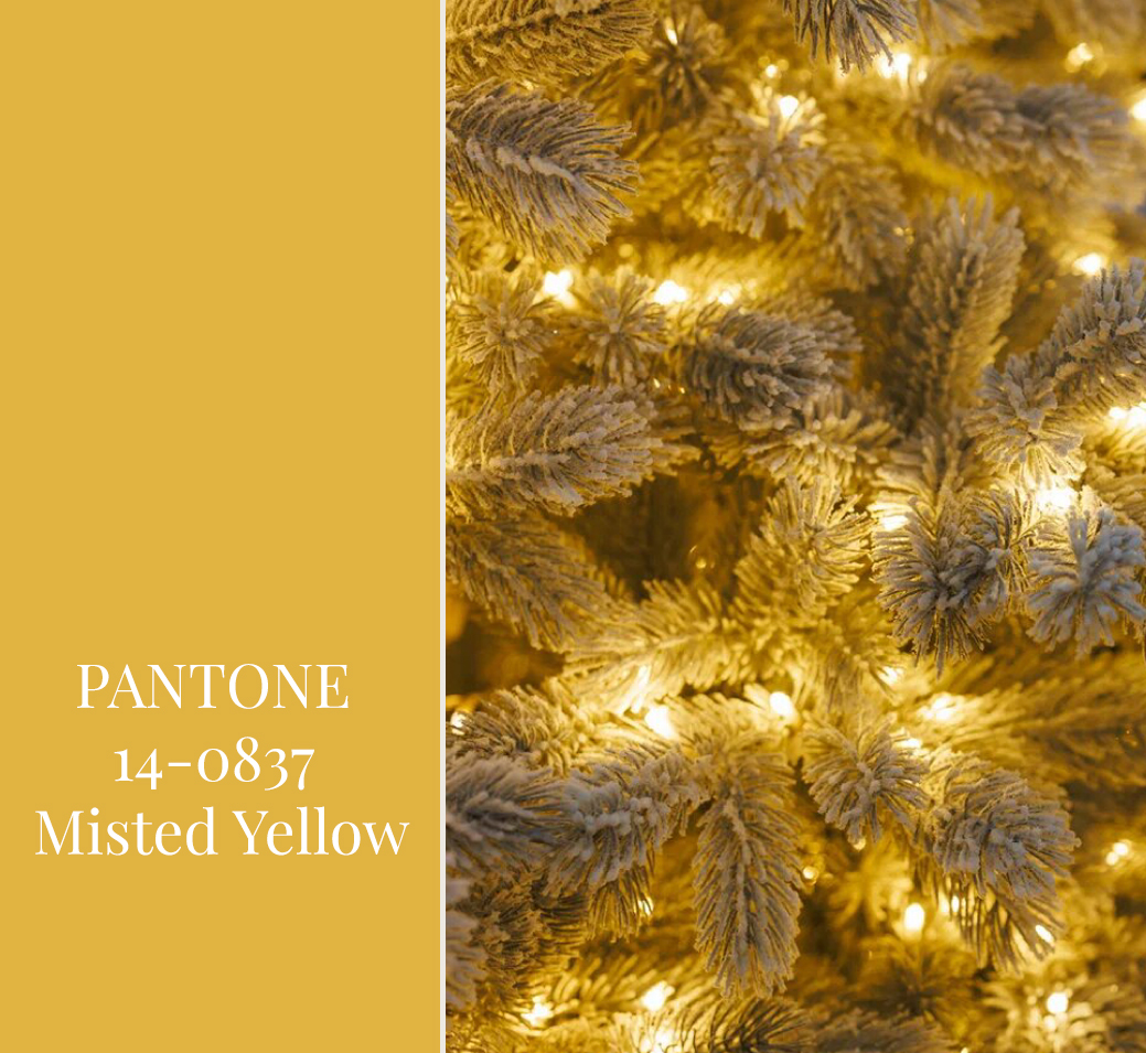 PANTONE 14-0837 Misted Yellow