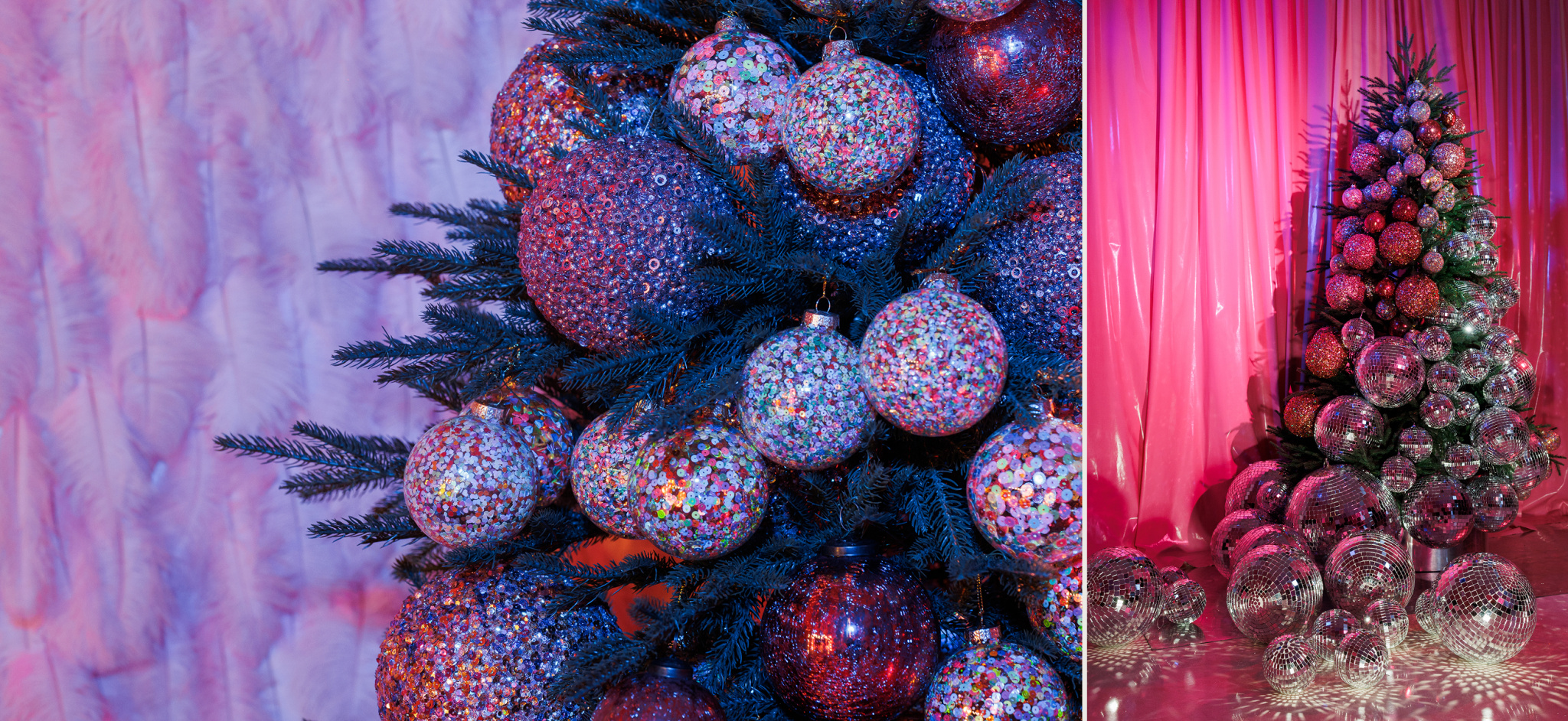 Ель Семирамида в стиле поп-арт от Max Christmas