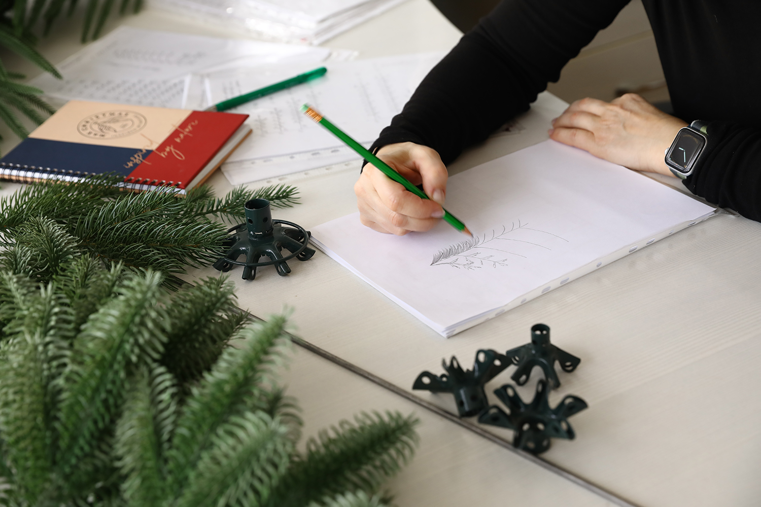 Создание елей Max Christmas