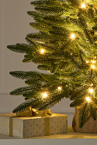 Ель настольная Романовская с лампочками