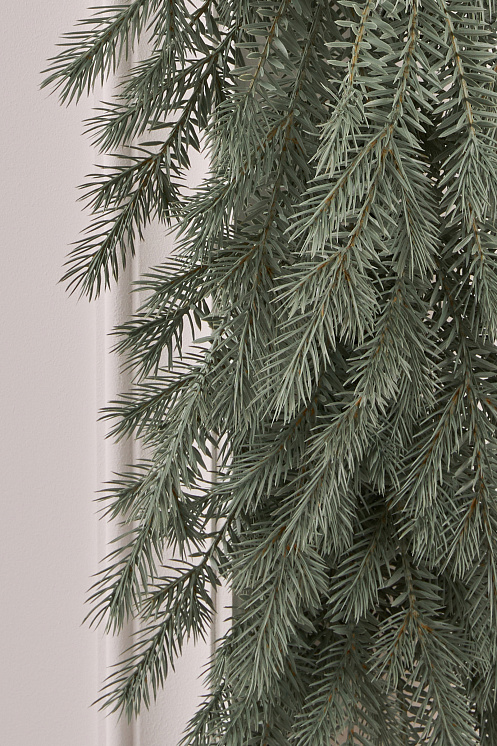 Гирлянда рождественская Мурманская голубая