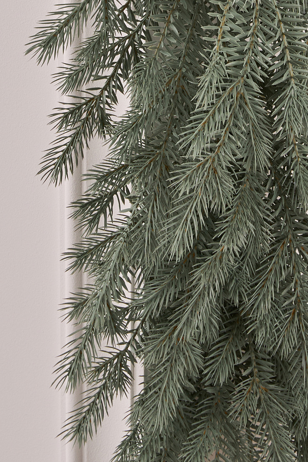 Гирлянда рождественская Мурманская голубая