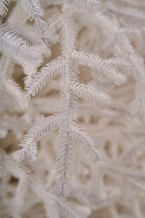 Ель искусственная литая Арко белая