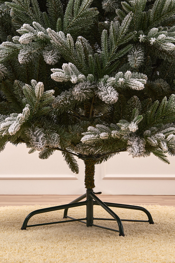 Ель искусственная премиум заснеженная Валдайская