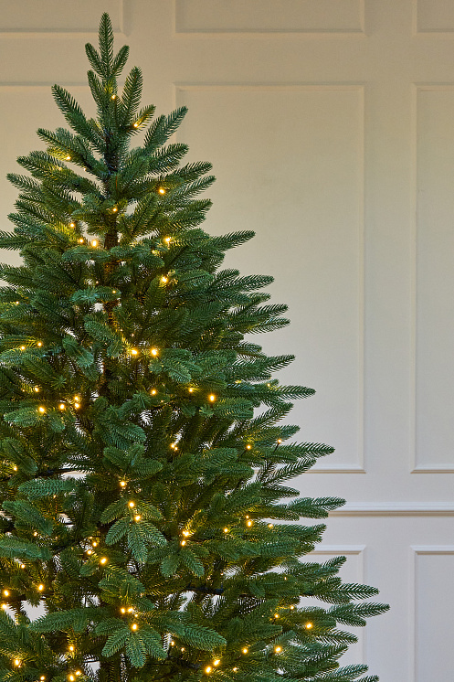 Елка с лампочками литая Пушкинская