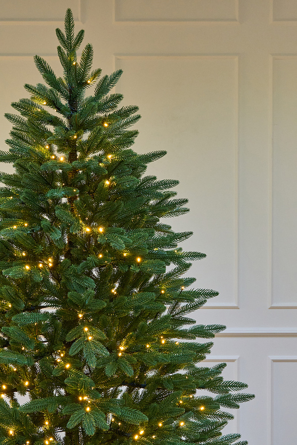 Елка с лампочками литая Пушкинская