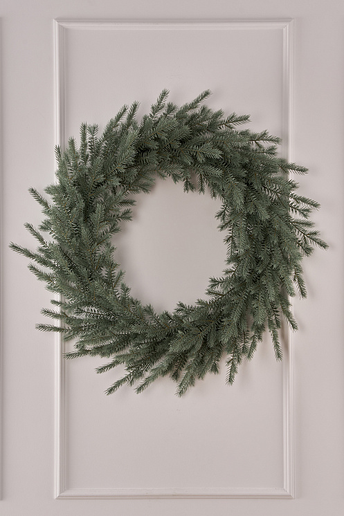 Венок рождественский Мурманский голубой