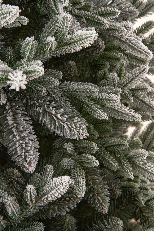 Ель искусственная премиум заснеженная Валдайская