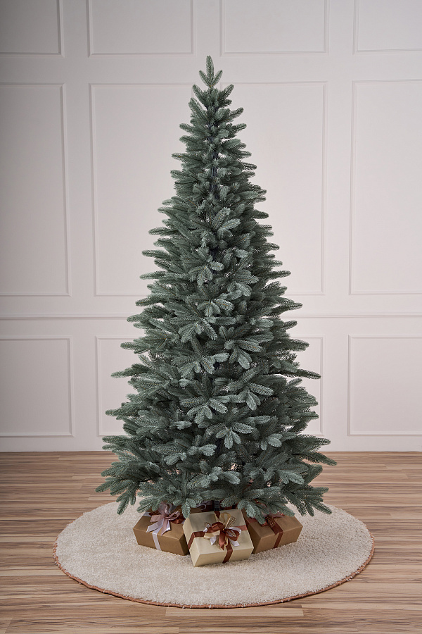 Ель искусственная литая Тверская голубая