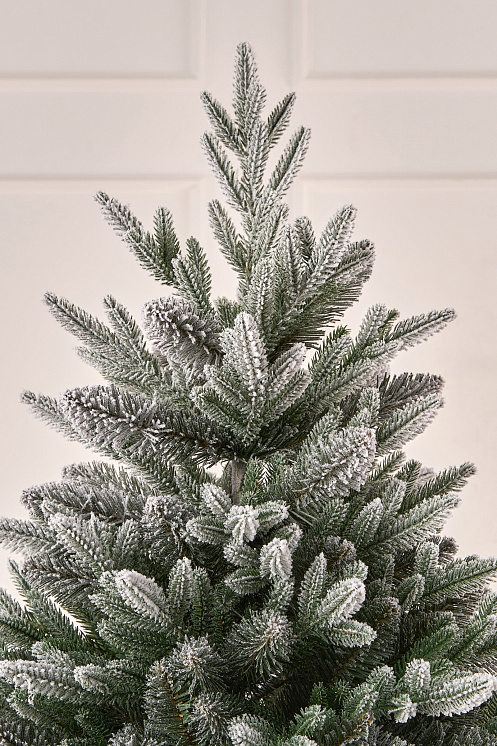 Ель искусственная премиум заснеженная Валдайская
