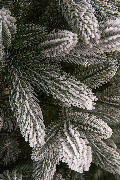 Ель искусственная премиум заснеженная Вологодская