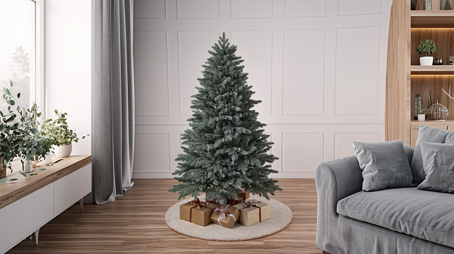 Ель литая Коломенская голубая