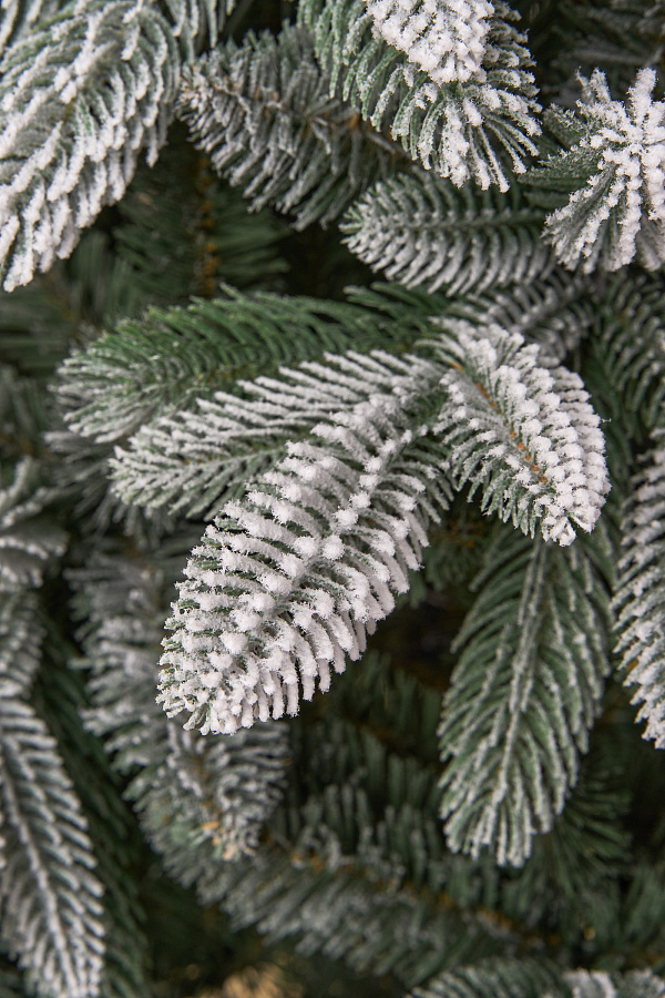 Ель искусственная премиум заснеженная Вологодская