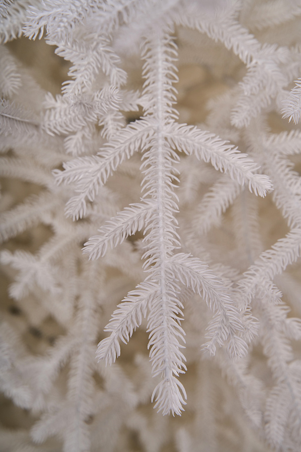 Ель искусственная литая Арко белая