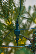 Елка с лампочками литая Пушкинская