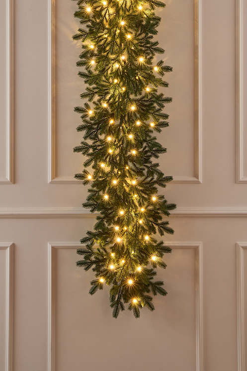 Гирлянда рождественская Византийская с лампочками