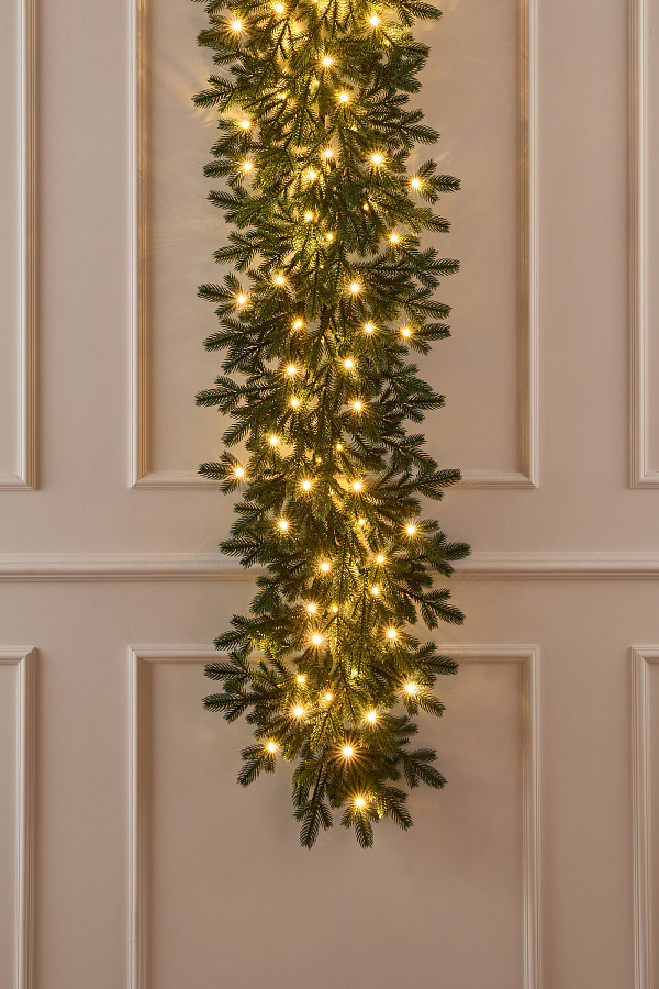 Гирлянда рождественская Византийская с лампочками