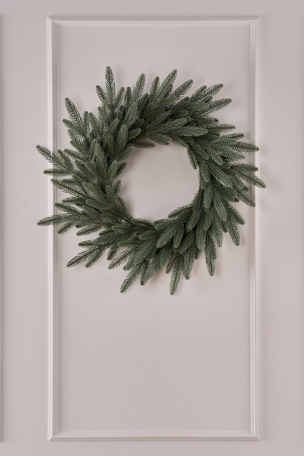 Венок рождественский Самарский голубой