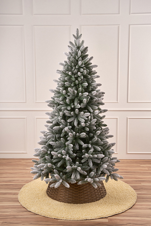 Ель искусственная премиум заснеженная Вологодская