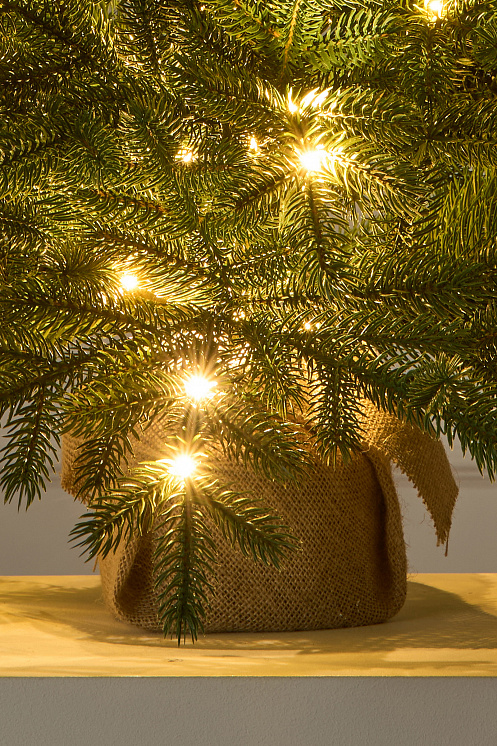 Ель настольная Версальская с лампочками