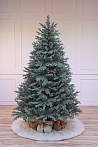 Ель искусственная литая Новгородская голубая