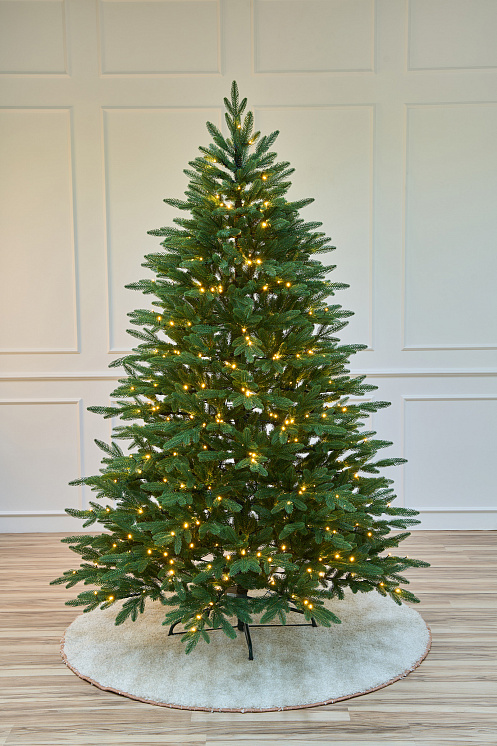 Елка с лампочками литая Пушкинская