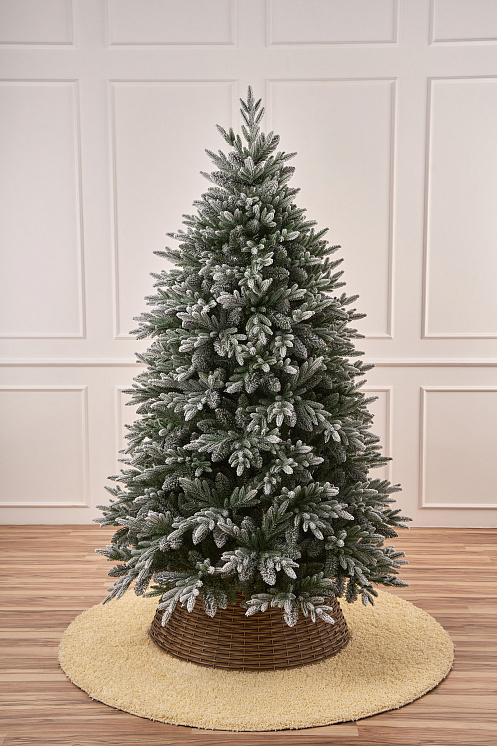 Ель искусственная премиум заснеженная Валдайская