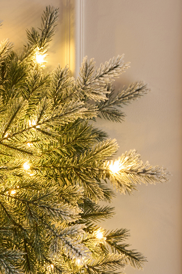 Фиджи бант иней с лампочками