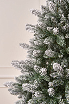 Ель искусственная премиум заснеженная Вологодская