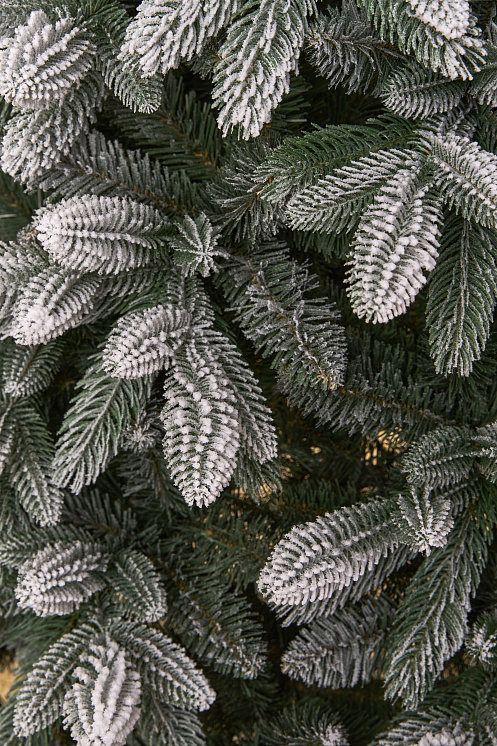 Ель искусственная премиум заснеженная Вологодская