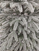 Ель искусственная заснеженная Семирамида