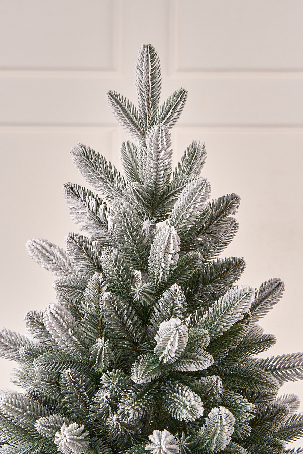 Ель искусственная премиум заснеженная Вологодская