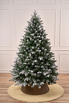 Ель искусственная премиум заснеженная Омская