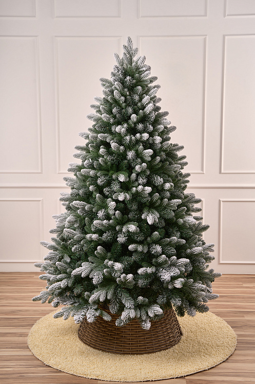 Ель искусственная премиум заснеженная Омская