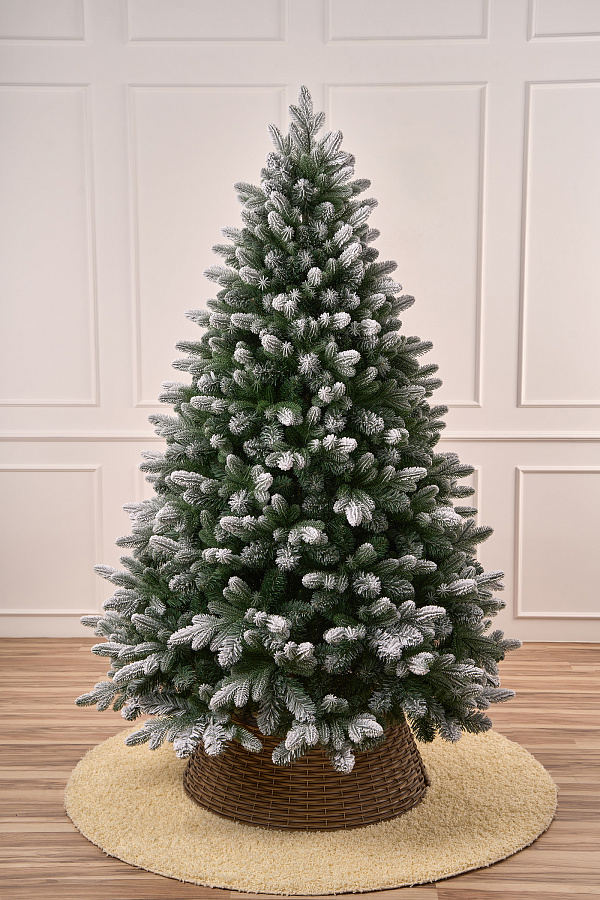 Ель искусственная премиум заснеженная Омская